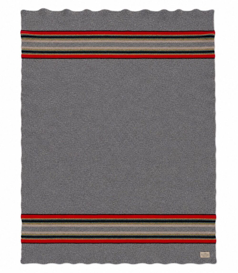 Pendleton Yakima Throw Durable Wool Throw Blanket Mineral Umber